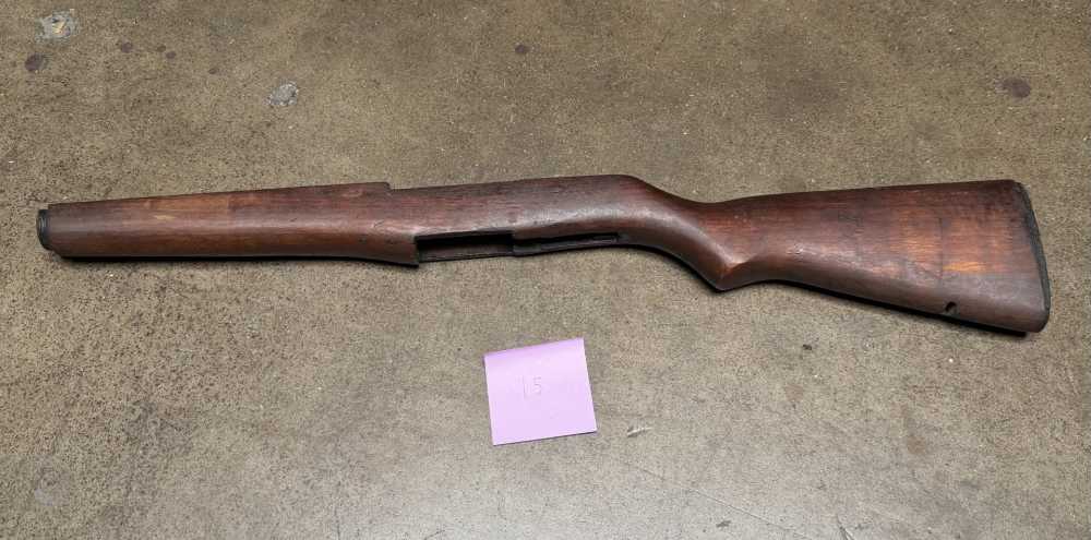 M1 Garand Stock With Multiple Markings!-img-0