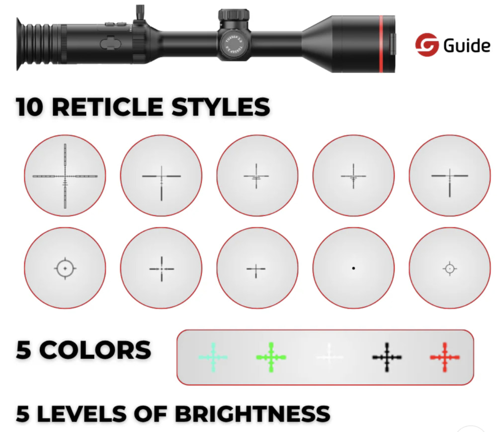Guide TU650 LRF PRO 3.0 Thermal Scope | 640x512 18mK Integrated Rangefinder-img-5