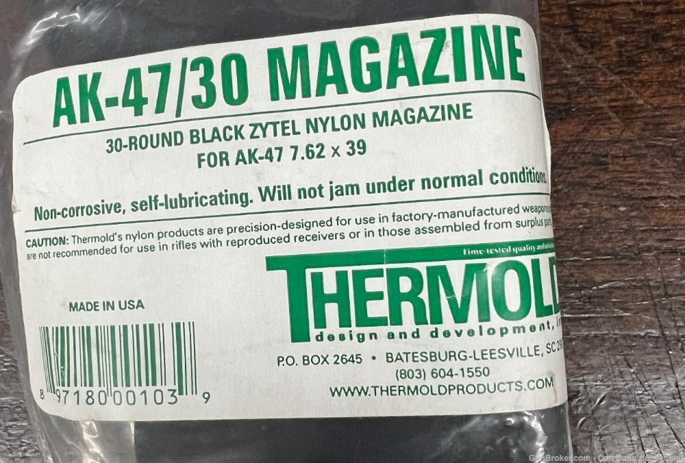 Thermold AK-47/ 30 Magazines-  New in Package - Lot of 10-img-6
