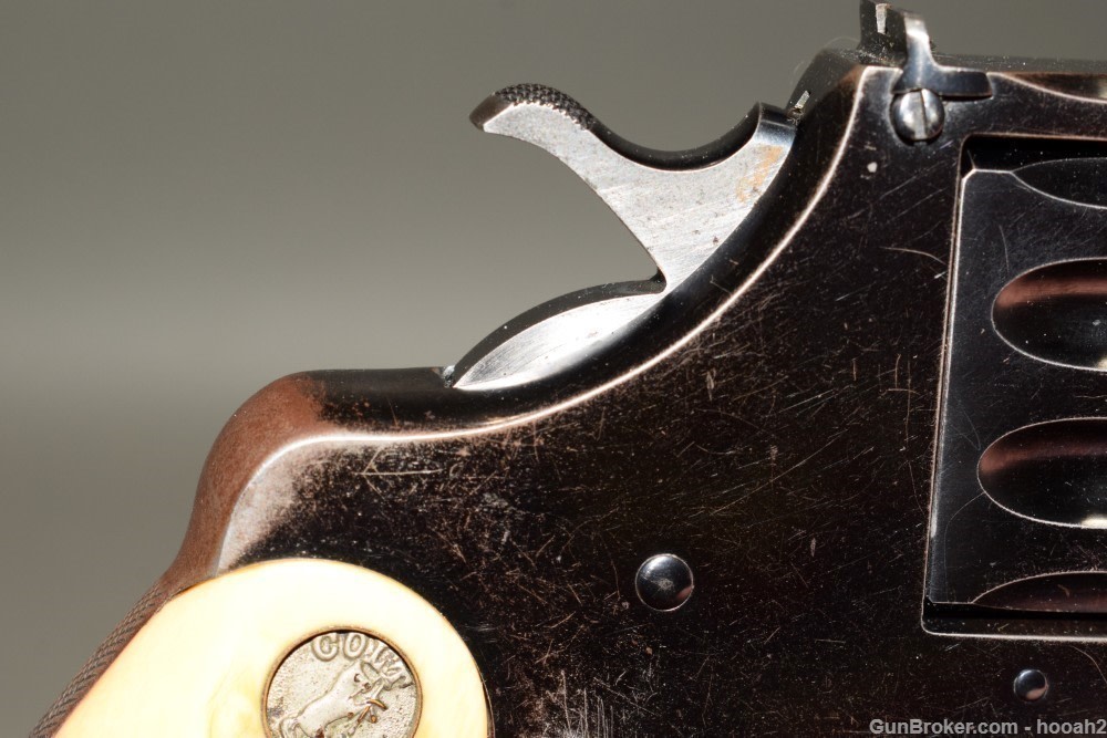 Extremely Early SN 28 Experimental Colt Camp Perry Single Shot Pistol -img-2