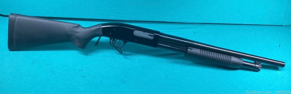 Mossberg Maverick 88 12GA Pump shotgun 18”-img-0