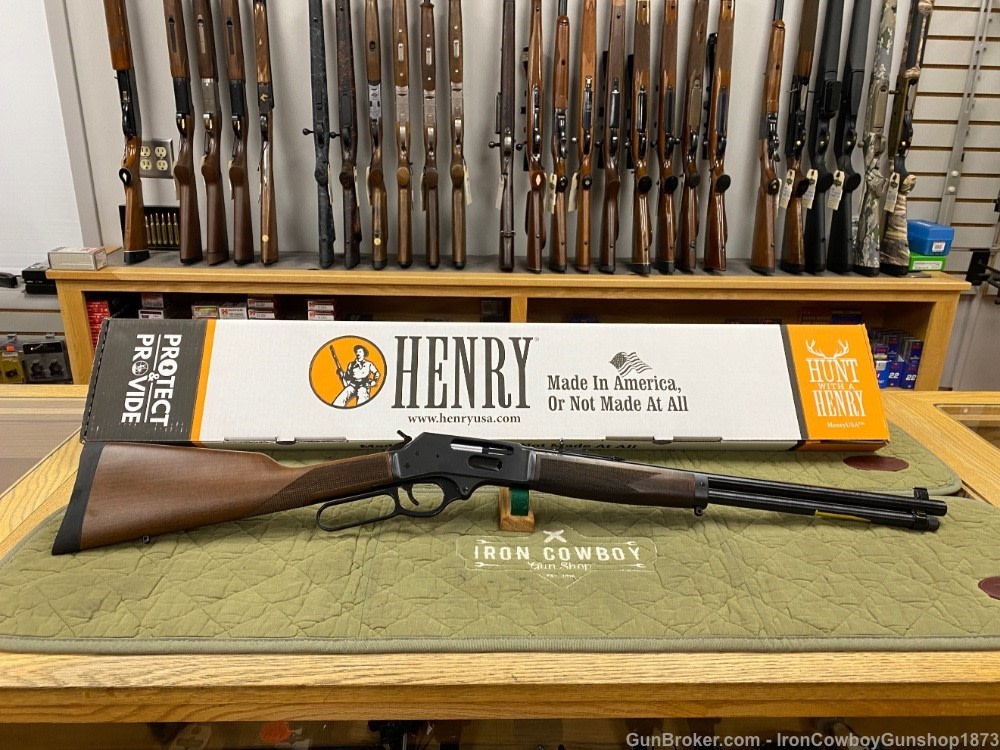 Henry H009G-360BH Side Gate 360 Buckhammer w/Remington Core Lokt 5 Boxs -img-1