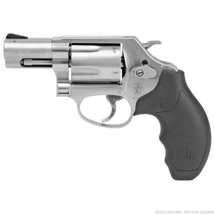 S&W 60 162420 .357Magnum SA/DA STAINLESS STEEL REVOLVER, NIB-img-0