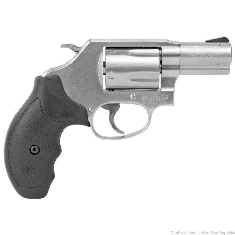 S&W 60 162420 .357Magnum SA/DA STAINLESS STEEL REVOLVER, NIB-img-1