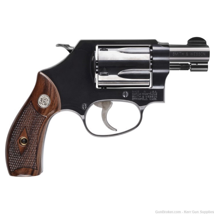 S&W 36 CLASSIC .38Special 14076 NIL BLUED SA/DA REVOLVER, NIB-img-2