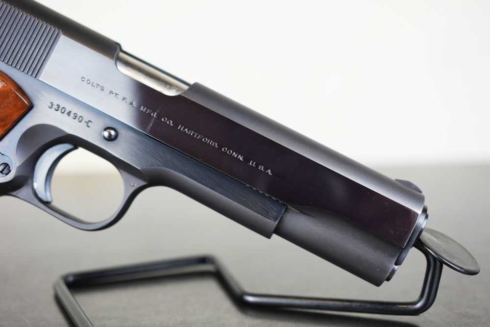 Colt Government Model .45 ACP – 1969 Production – Box, Manual & Grips-img-10