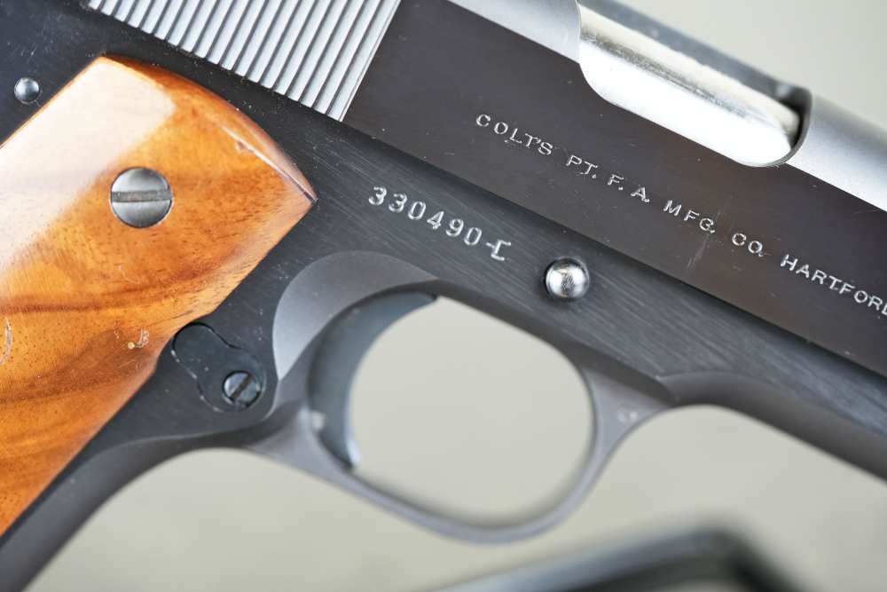 Colt Government Model .45 ACP – 1969 Production – Box, Manual & Grips-img-12