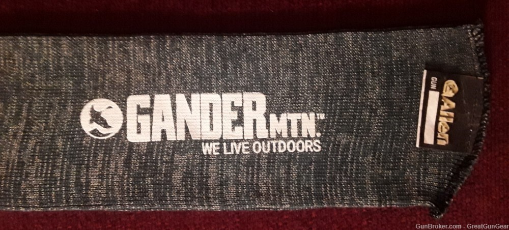 Allen Gander Mountain Rifle Shotgun Gun Sock Sleeve Case Green 53" Length-img-1