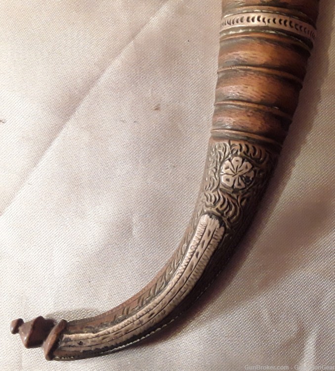 Antique Arab Islamic Koummya Khanjar Jambiya Handmade Knife Dagger&Scabbard-img-17