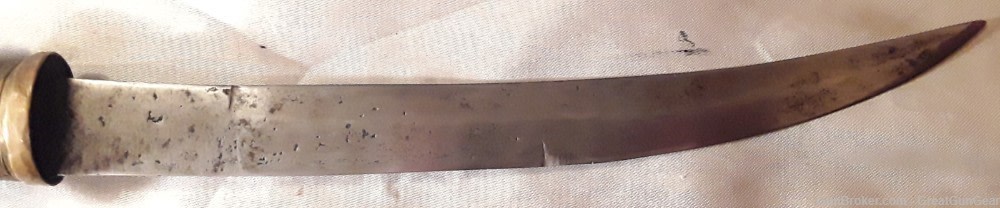 Antique Arab Islamic Koummya Khanjar Jambiya Handmade Knife Dagger&Scabbard-img-7