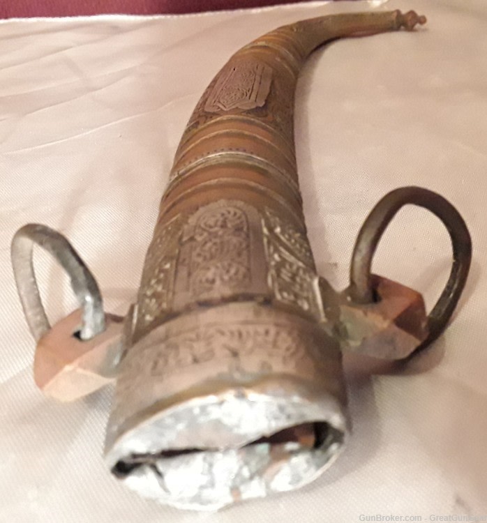 Antique Arab Islamic Koummya Khanjar Jambiya Handmade Knife Dagger&Scabbard-img-13