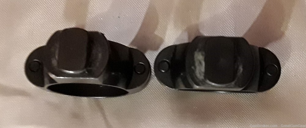 2 x Leupold Ringmount Standard Scope Rings Gloss 1" High & Medium w/ Screws-img-4
