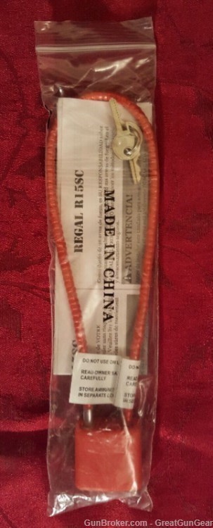 Browning Regal Savage Arms Master Lock Firearm Gun Safety Locks Lot of 4-img-3