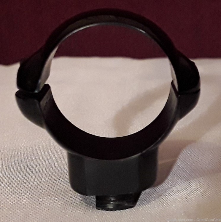 Ringmount Standard Scope Ring Gloss 1" Medium with Screws-img-0