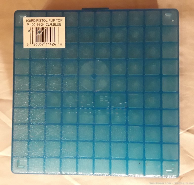 MTM Case-Gard #P-100-44 Pistol Ammo 5 x 100 Round Boxes 44 MAG to 45 L COLT-img-3