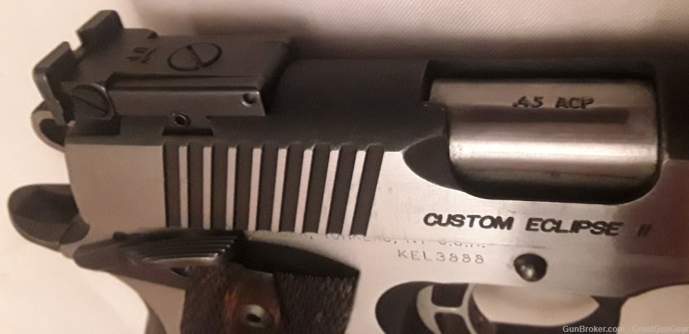 Kimber Custom Eclipse II Semi-Auto Pistol Caliber .45 ACP 5" Barrel-img-12
