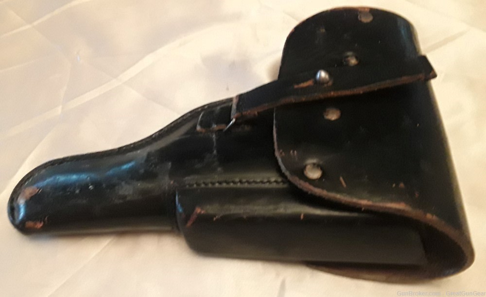1964 Walther P1 Semi-Automatic Pistol Caliber 9MM with Leather Holster-img-24