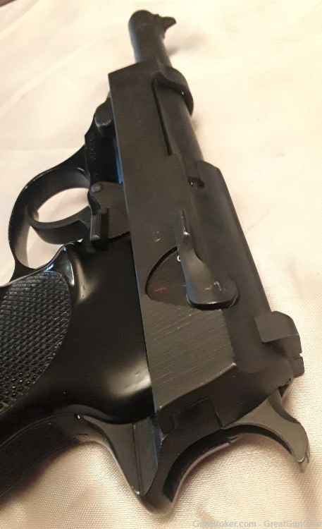 1964 Walther P1 Semi-Automatic Pistol Caliber 9MM with Leather Holster-img-9