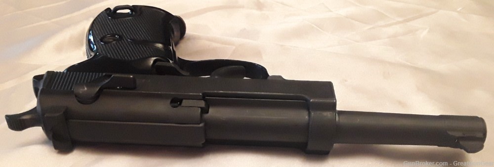 1964 Walther P1 Semi-Automatic Pistol Caliber 9MM with Leather Holster-img-6