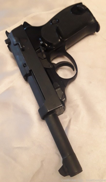 1964 Walther P1 Semi-Automatic Pistol Caliber 9MM with Leather Holster-img-5
