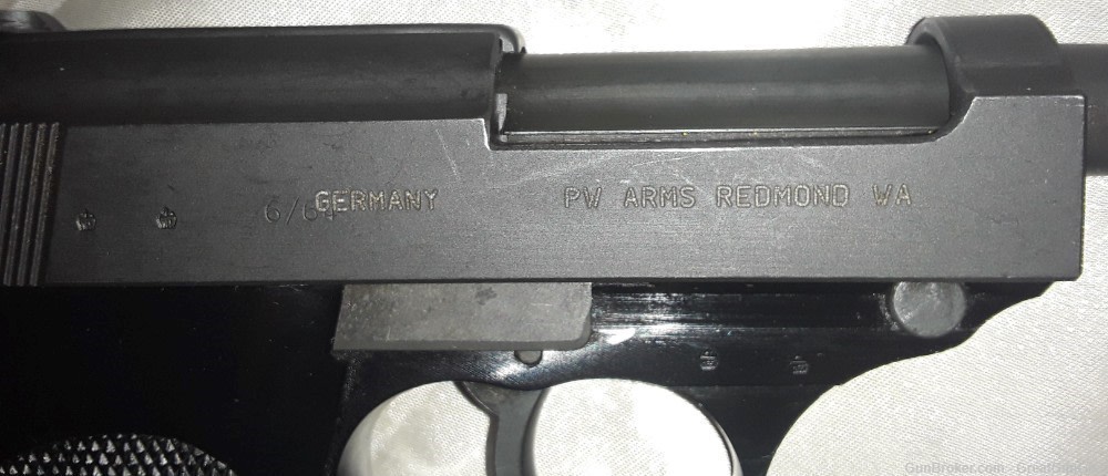 1964 Walther P1 Semi-Automatic Pistol Caliber 9MM with Leather Holster-img-16