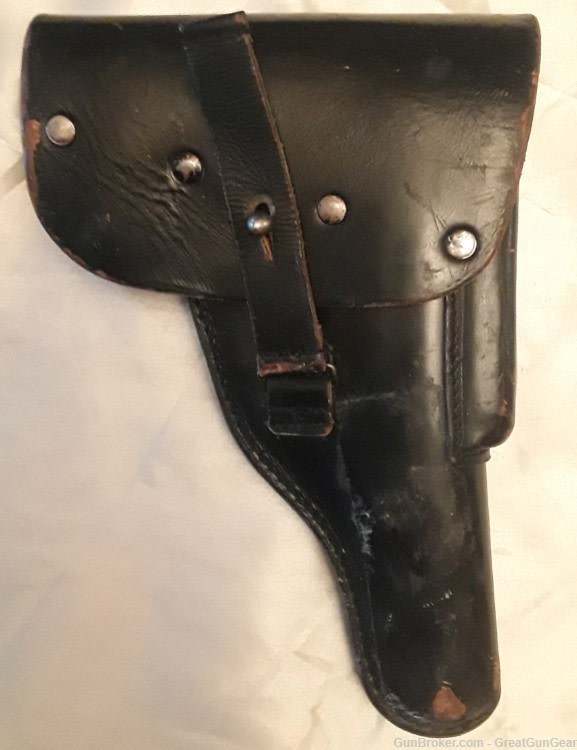 1964 Walther P1 Semi-Automatic Pistol Caliber 9MM with Leather Holster-img-21