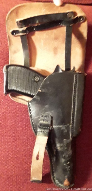 1964 Walther P1 Semi-Automatic Pistol Caliber 9MM with Leather Holster-img-20
