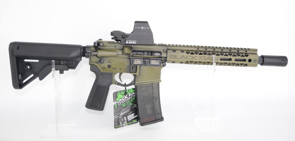 Black Rain Ordnance Spec 15 Bazooka Green Battleworn 300 Blackout 10.5 SBR -img-2