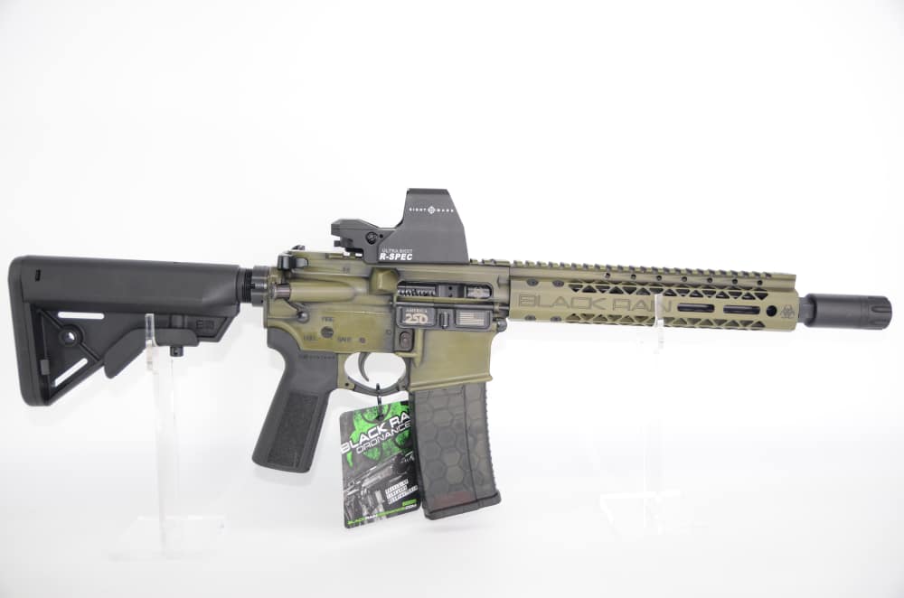 Black Rain Ordnance Spec 15 Bazooka Green Battleworn 300 Blackout 10.5 SBR -img-1