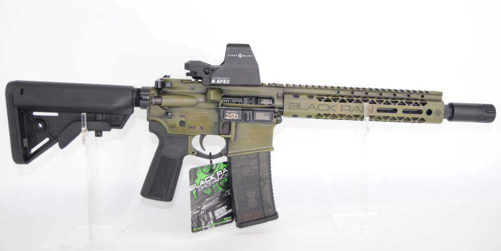 Black Rain Ordnance Spec 15 Bazooka Green Battleworn 300 Blackout 10.5 SBR -img-0