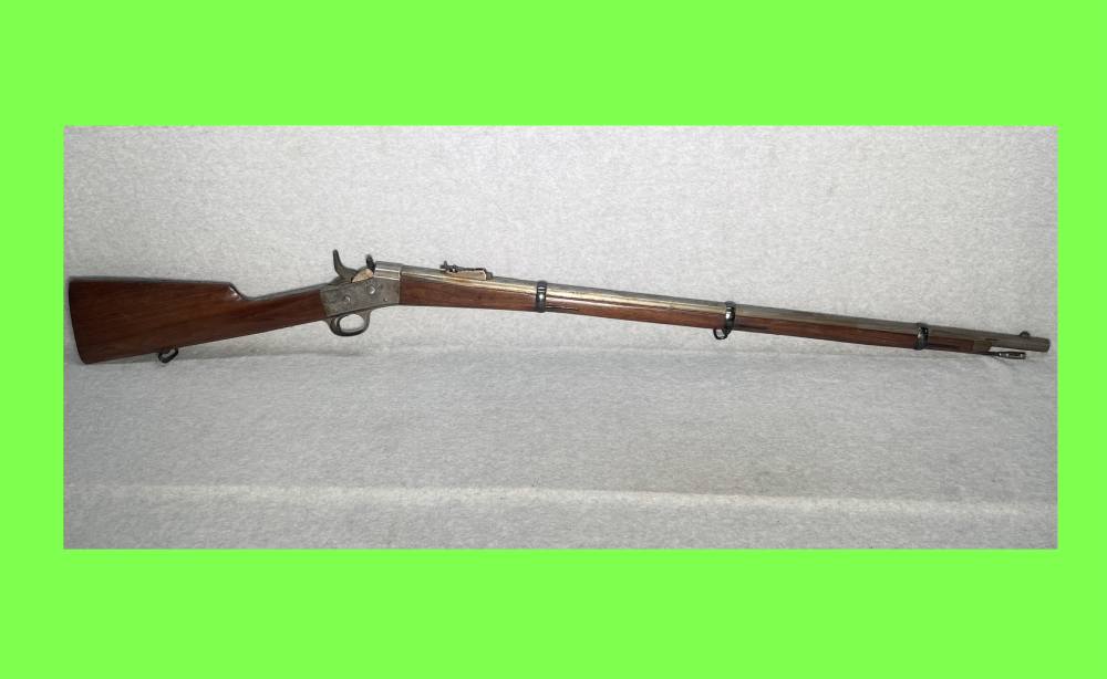 REMINGTON Rolling Block SINGLE Shot Rifle .43 Spanish Blackpowder 35”-img-0