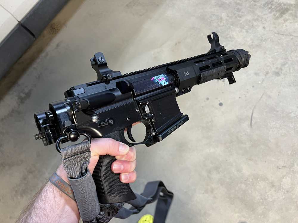 7.5in (556) Folding Truck Gun AR15 Pistol “The Chode” -CWRAY-img-50