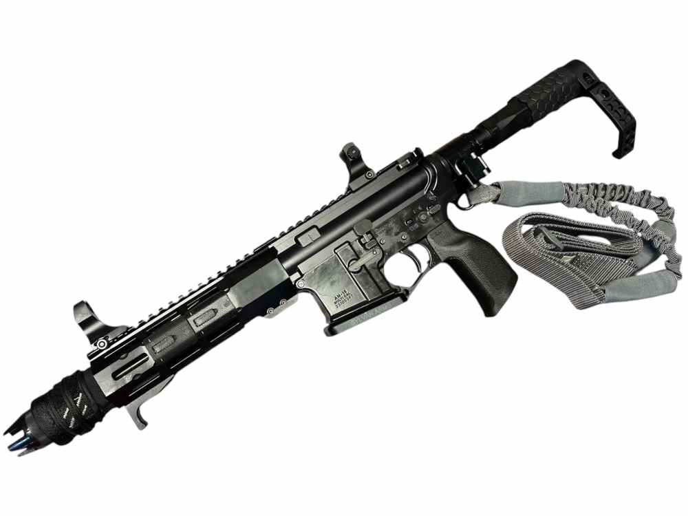 7.5in (556) Folding Truck Gun AR15 Pistol “The Chode” -CWRAY-img-0
