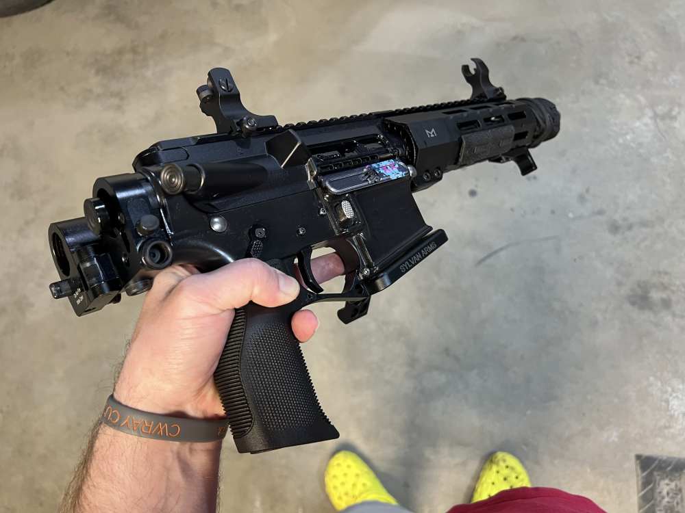 7.5in (556) Folding Truck Gun AR15 Pistol “The Chode” -CWRAY-img-27