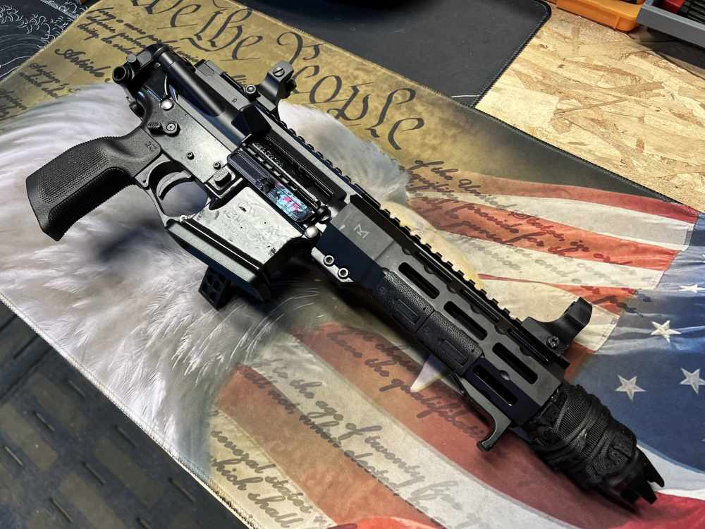 7.5in (556) Folding Truck Gun AR15 Pistol “The Chode” -CWRAY-img-24