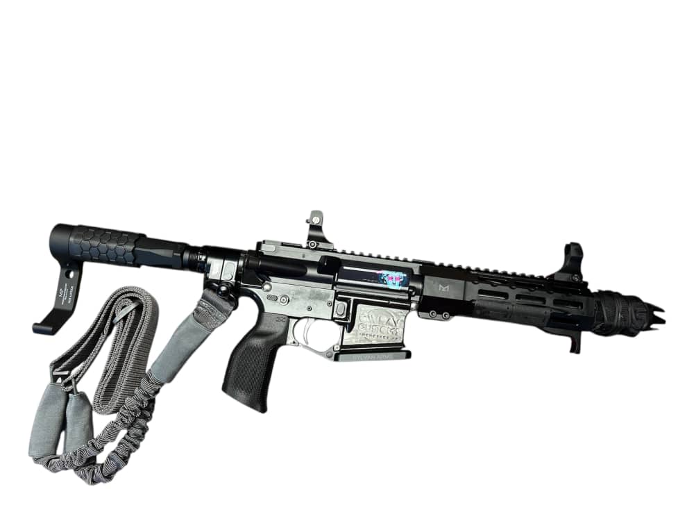 7.5in (556) Folding Truck Gun AR15 Pistol “The Chode” -CWRAY-img-6