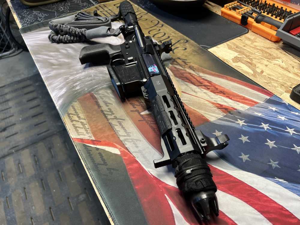 7.5in (556) Folding Truck Gun AR15 Pistol “The Chode” -CWRAY-img-44