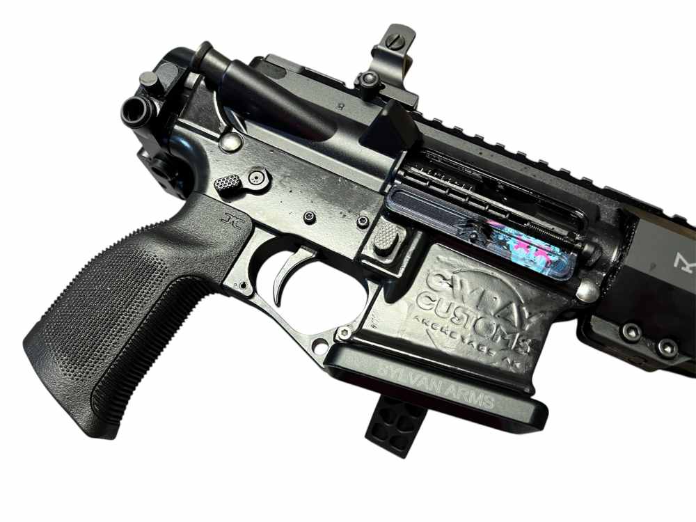 7.5in (556) Folding Truck Gun AR15 Pistol “The Chode” -CWRAY-img-14
