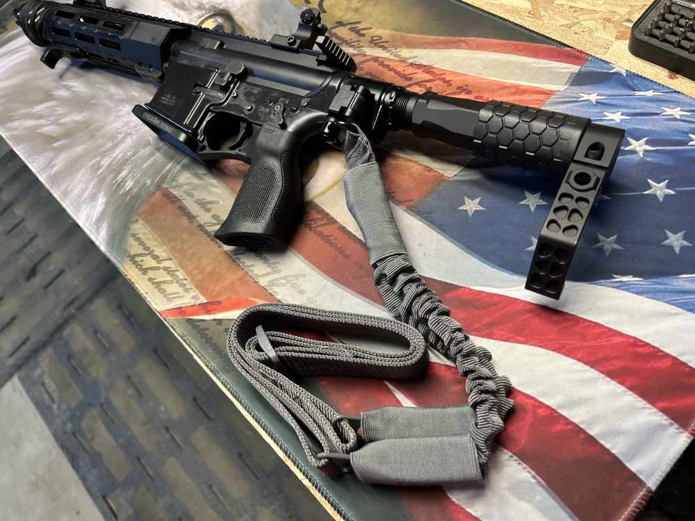 7.5in (556) Folding Truck Gun AR15 Pistol “The Chode” -CWRAY-img-36