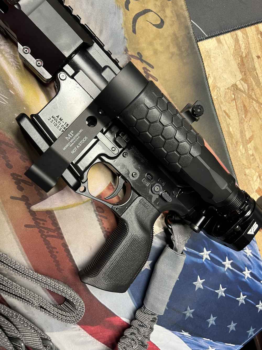 7.5in (556) Folding Truck Gun AR15 Pistol “The Chode” -CWRAY-img-64