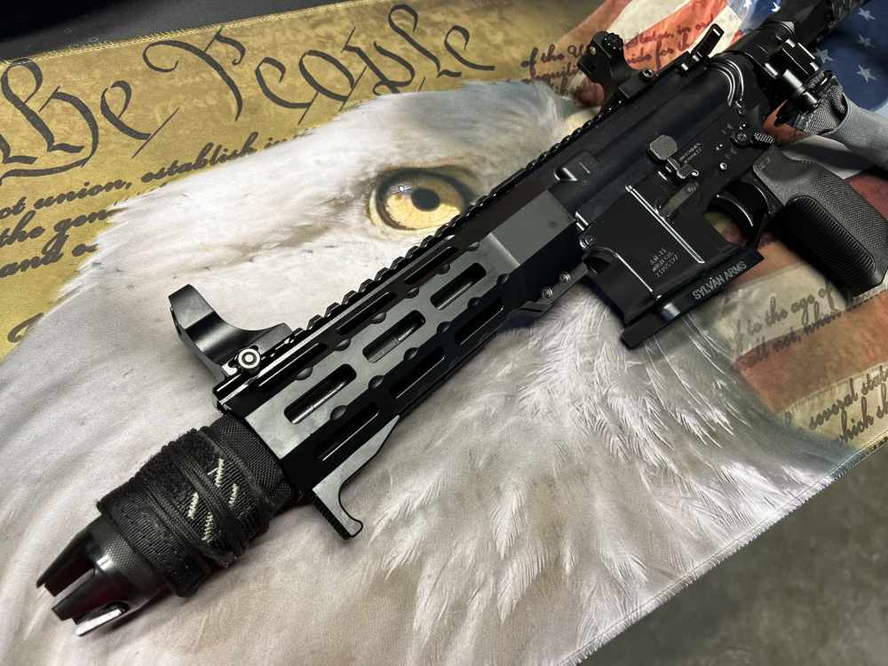 7.5in (556) Folding Truck Gun AR15 Pistol “The Chode” -CWRAY-img-38