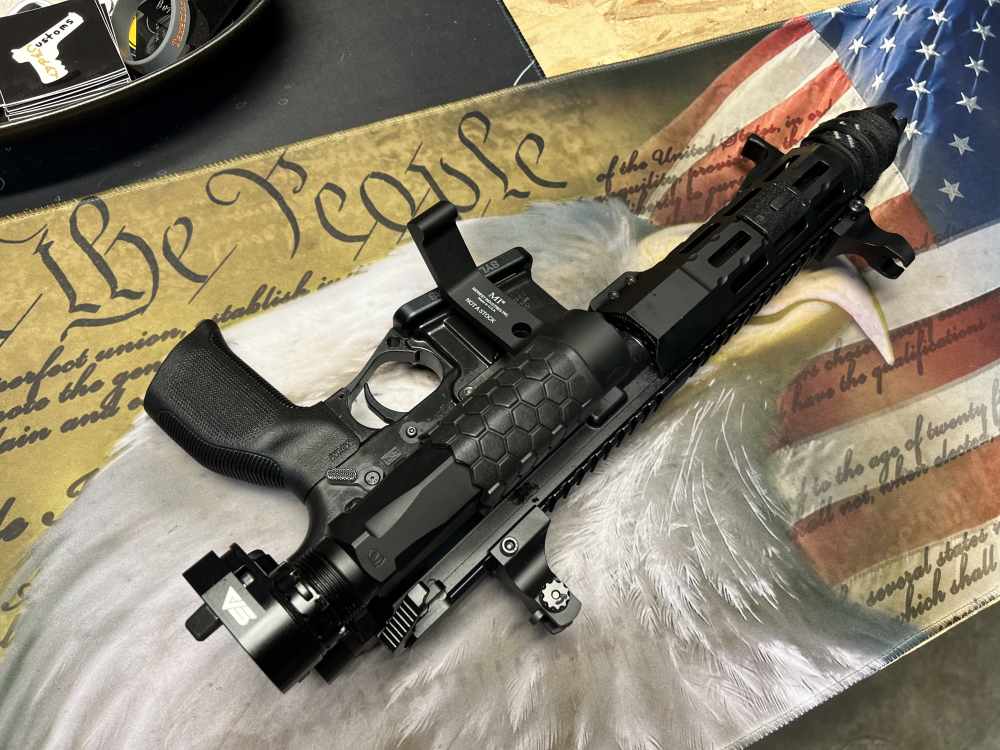 7.5in (556) Folding Truck Gun AR15 Pistol “The Chode” -CWRAY-img-21