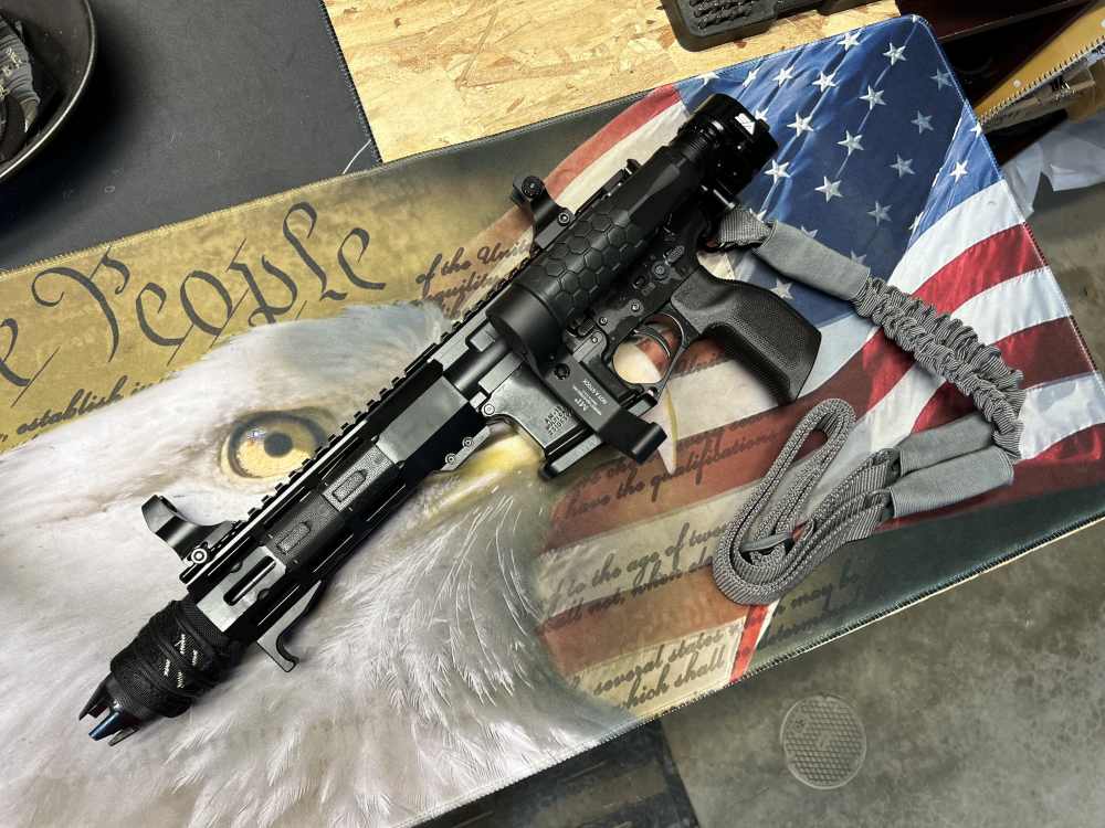 7.5in (556) Folding Truck Gun AR15 Pistol “The Chode” -CWRAY-img-62