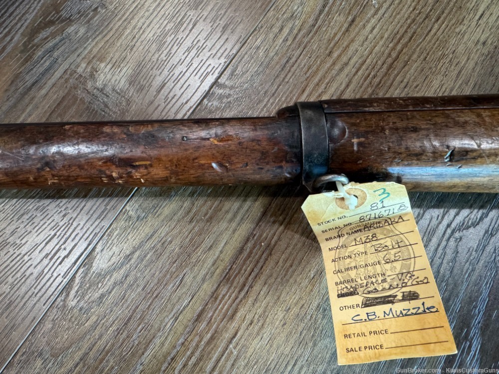 Pre 1923 Arisaka Type 38 Rifle 6.5 C&R ground Mum-img-16