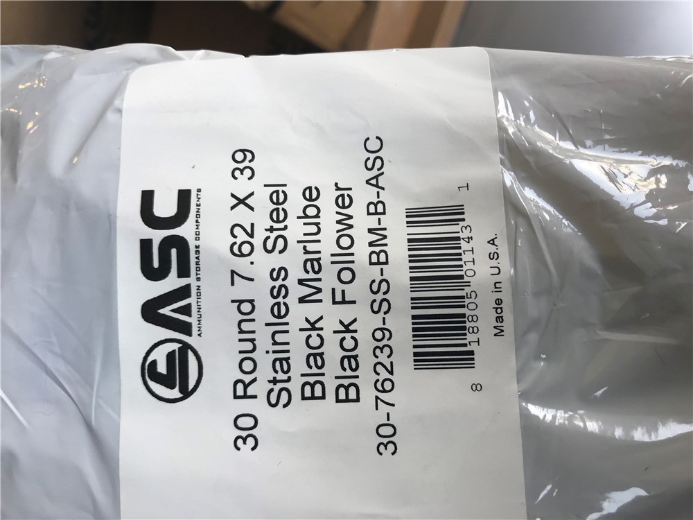 AR-15 5 ASC SS 7.62X39  30RD Magazines-img-1