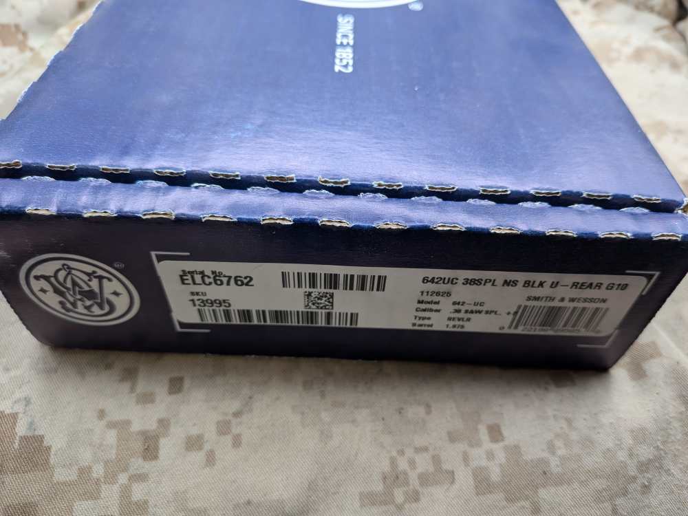 Smith & Wesson S&W 642 Ultimate Carry .38 Special New No Lock 642-UC-img-3