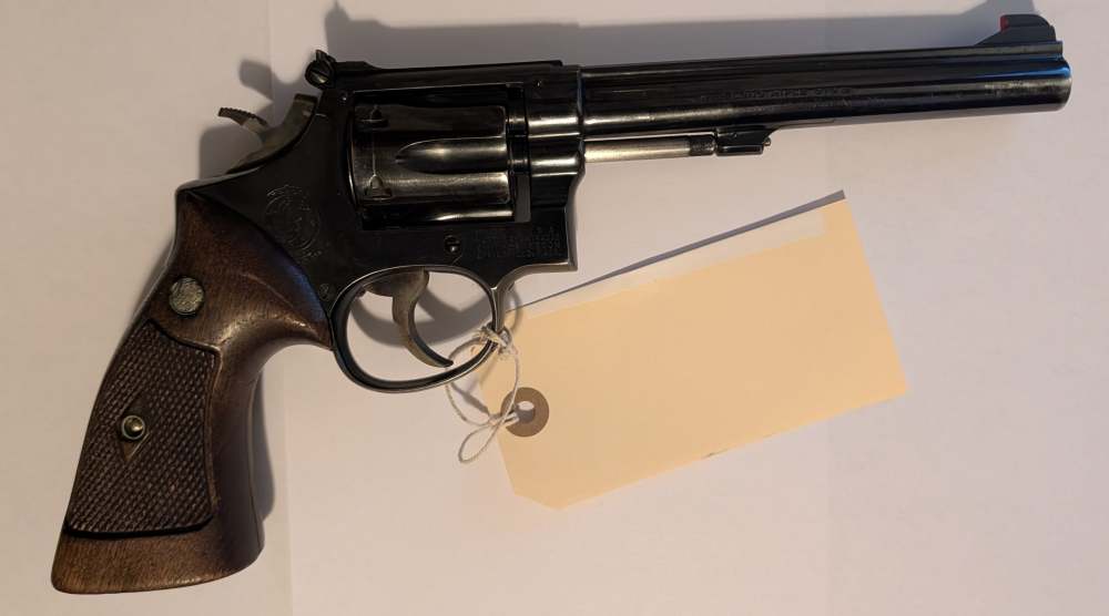 Smith and Wesson Model 17 Double Action 22 LR Revolver-img-0