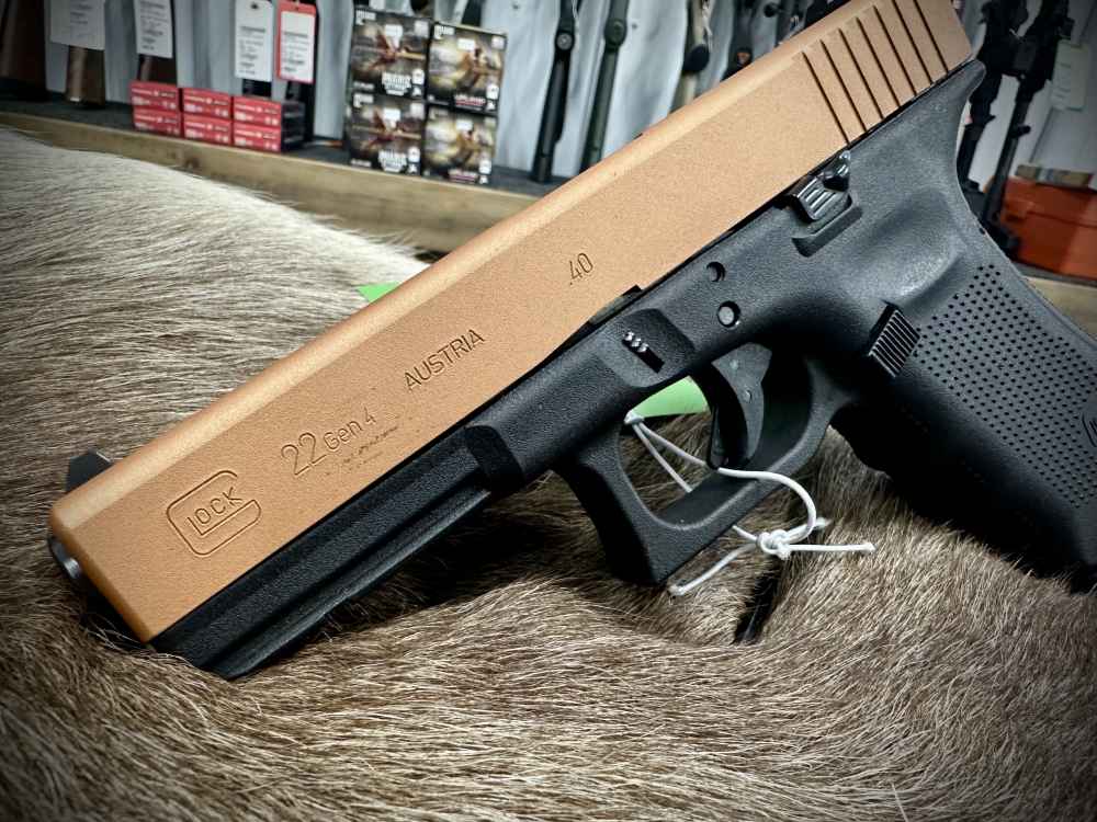Glock 22 Gen4 copper cerakote -img-3