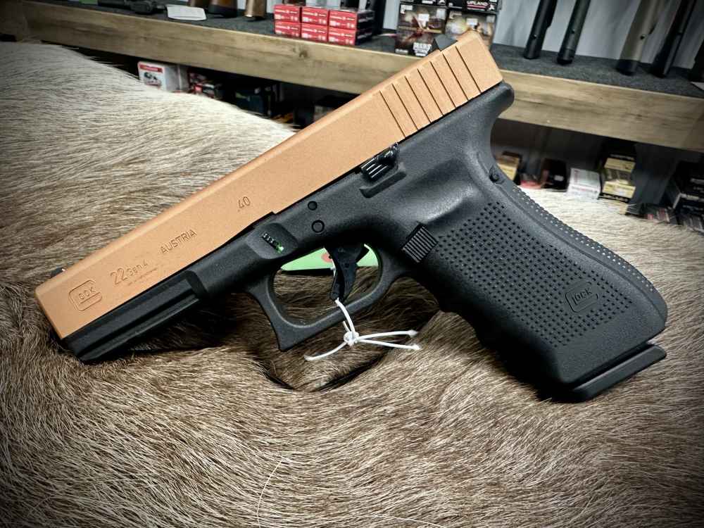 Glock 22 Gen4 copper cerakote -img-4