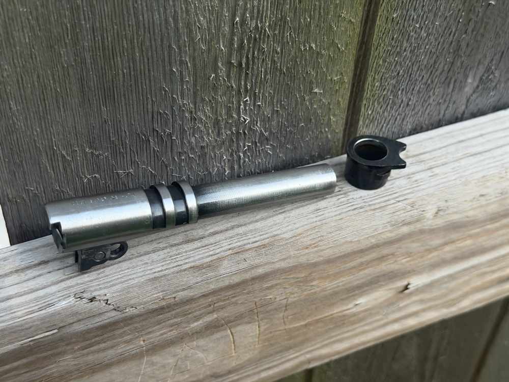 Colt 1911 38 Super Commander Barrel Bushing Slide Upper Series 70 80 9mm Co-img-10